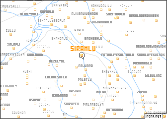 map of Sīrāmlū