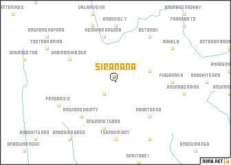 map of Siranana