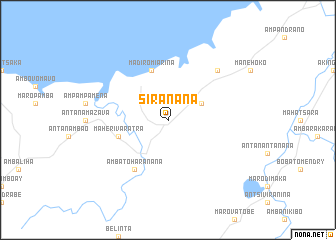 map of Siranana