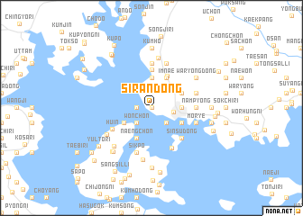 map of Siran-dong