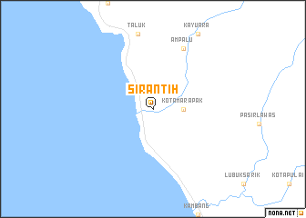 map of Sirantih