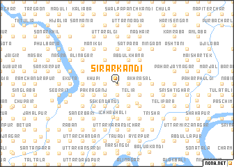 map of Sirār Kāndi