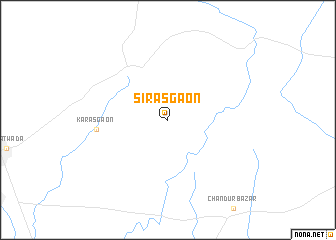 map of Sirasgaon