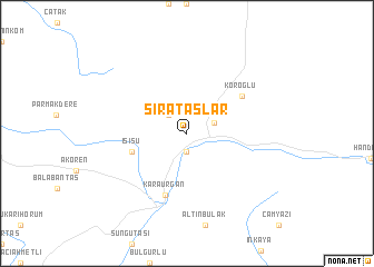 map of Sırataşlar