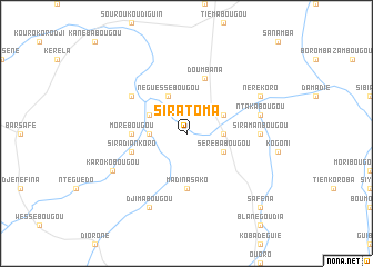 map of Siratoma