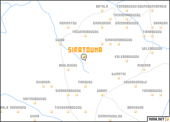 map of Siratouma