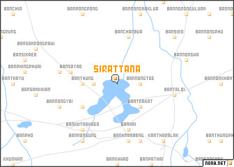 map of Si Rattana