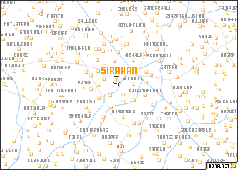 map of Sirawān