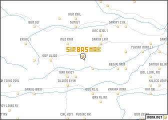 map of Sırbaşmak