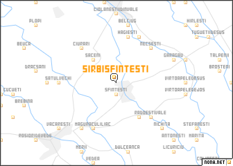 map of Sîrbi Sfinţeşti