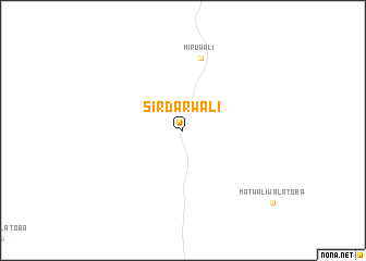 map of Sirdarwāli