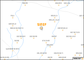 map of Siref