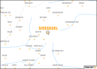 map of Sire Gedel