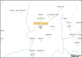 map of Sirekude