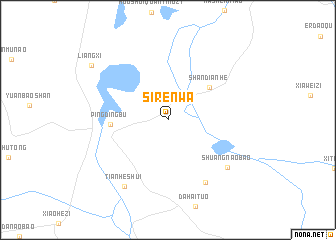 map of Sirenwa