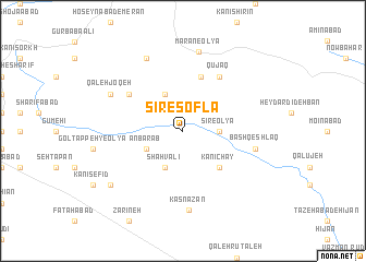 map of Sīr-e Soflá