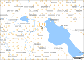 map of Sire