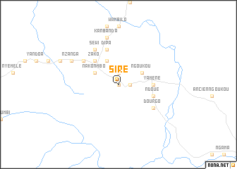 map of Siré