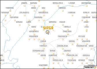 map of Sirga