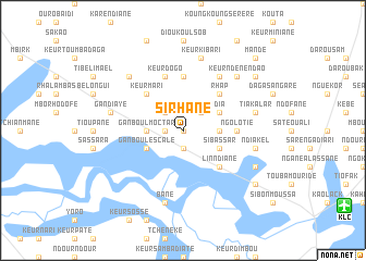 map of Sirhane