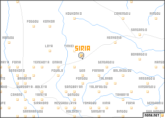 map of Siria