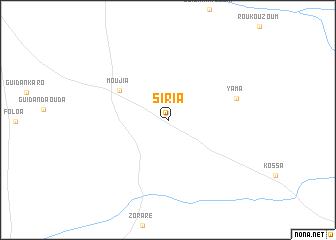 map of Siria