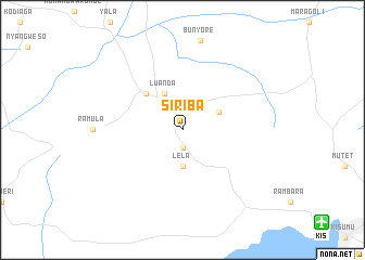 map of Siriba
