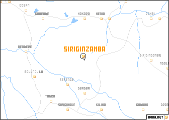map of Sirigi-Nzamba