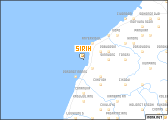 map of Sirih