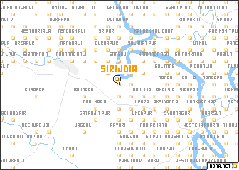 map of Sirijdia