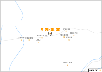 map of Siri Kalag
