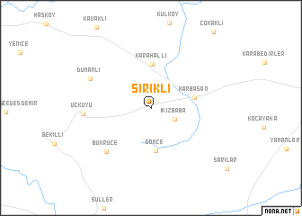 map of Sırıklı