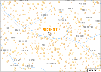 map of Sirikot