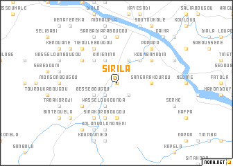 map of Sirila