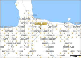 map of Sirílion