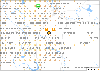 map of Sirili