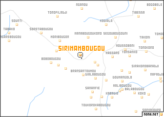 map of Sirimambougou