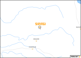 map of Siringi