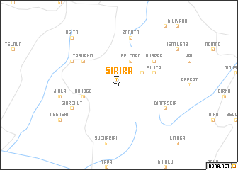 map of Sīrīra