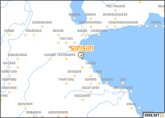 map of Sirisiri