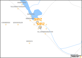 map of Sīrīz