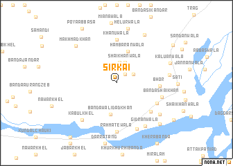 map of Sirkai