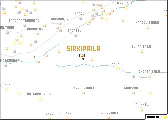 map of Sirki Paila