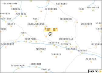 map of Sīrlān