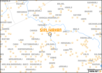 map of Sirli Wāhan