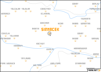 map of Sırmacek