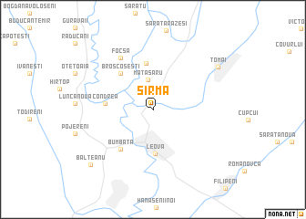 map of Sîrma
