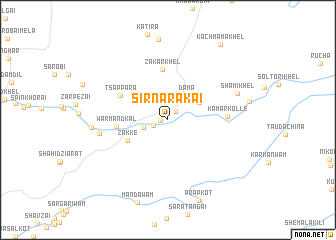map of Sir Narakai