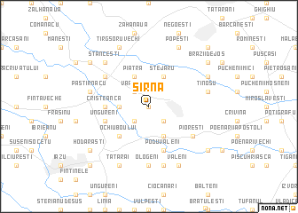 map of Şirna