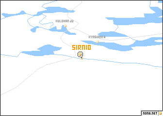 map of Sirniö